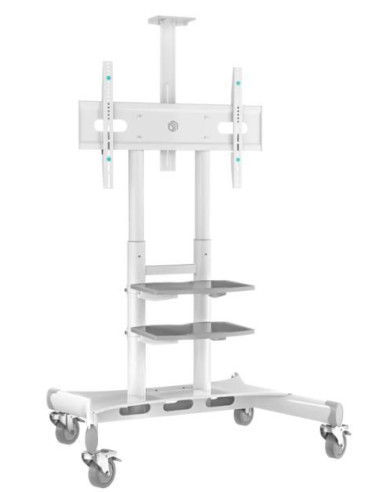 Mobilny Stojak Do Tv 50"-83" Do 90 Kg Onkron Ts1881 Biały