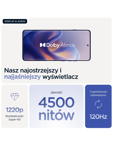 Smartfon Motorola Xt2507-1 Moto Edge 60 Pro 5G 12Gb Ram 512Gb - Niebieski