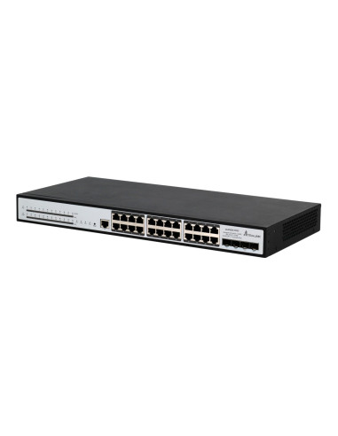 Extralink Switch Poe Chiron Pro 24X Rj45 1000Mb/S Poe, 4X Sfp+, L3, Zarządzalny, 370W
