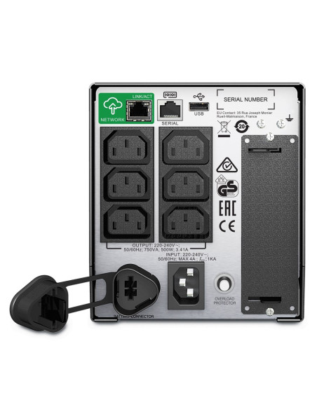Apc Smart-Ups 750Va Lcd 230V With Smartconnect