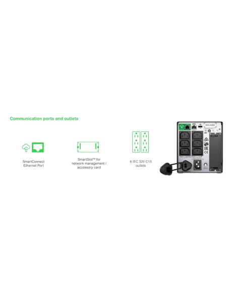 Apc Smart-Ups 750Va Lcd 230V With Smartconnect