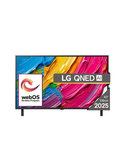 Lg 43Qned80A3A 43 Telewizor Smart Tv Webos 25 Uhd Czarny