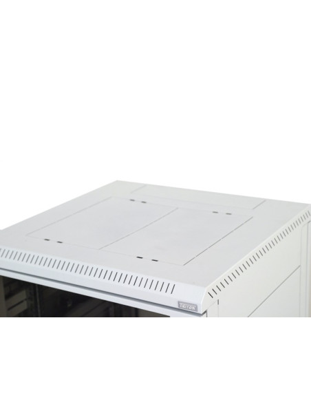 Triton 19" Delta S Rack 15U/600X600, Glass Grey Stojak Wolnostojący Szary