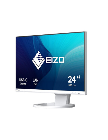 Monitor Eizo Flexscan Ev2490-Wt - 60,5 Cm (23,8") - 1920 X 1080 Pikseli - Full Hd - Led - 5 Ms - Biały