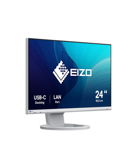 Monitor Eizo Flexscan Ev2490-Wt - 60,5 Cm (23,8") - 1920 X 1080 Pikseli - Full Hd - Led - 5 Ms - Biały