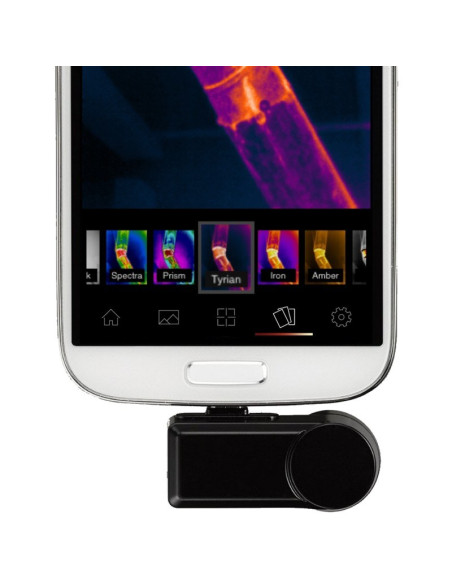 Seek Thermal Lq-Aaa Kamera Termowizyjna Czarny 320 X 240 Px Wbudowany Wyświetlacz