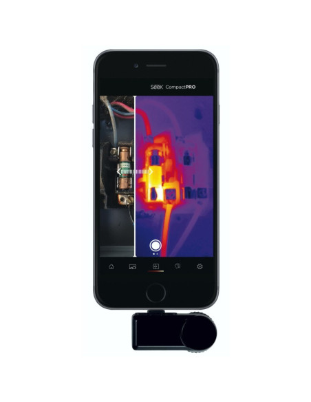 Seek Thermal Lq-Aaa Kamera Termowizyjna Czarny 320 X 240 Px Wbudowany Wyświetlacz