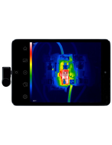 Seek Thermal Lq-Aaa Kamera Termowizyjna Czarny 320 X 240 Px Wbudowany Wyświetlacz