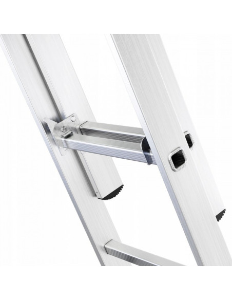 Awtools Drabina Aluminiowa 3X14 Stopni 150Kg Adaptacja Na Schody
