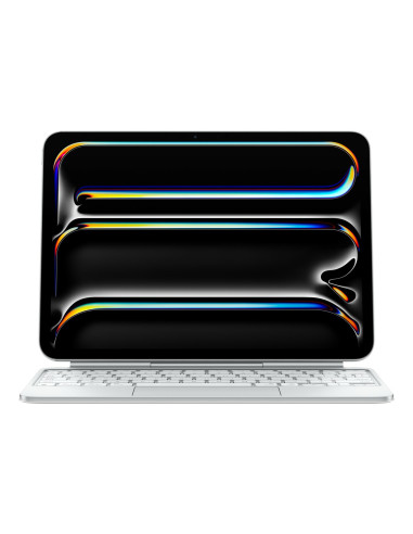 Klawiatura Apple Magic Do Ipad Pro 11 (Model M4) W Kolorze Białym (Wersja Międzynarodowa)