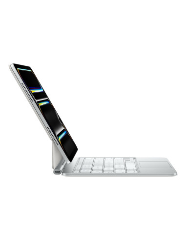 Klawiatura Apple Magic Do Ipad Pro 11 (Model M4) W Kolorze Białym (Wersja Międzynarodowa)