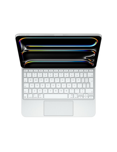 Klawiatura Apple Magic Do Ipad Pro 11 (Model M4) W Kolorze Białym (Wersja Międzynarodowa)