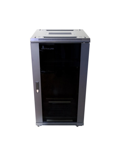 Extralink Szafa Rack 22U 600X800 Czarna Stojąca