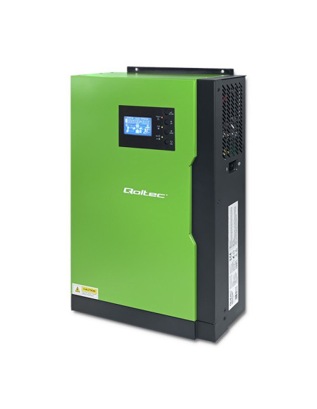 Qoltec 53887 Falownik Słoneczny 10 Kva Litowo-Polimerowy (Lipo) Czarny