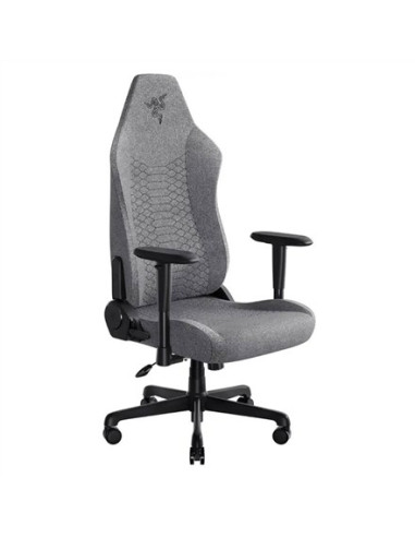 Wielowarstwowa Tkanina Razer/Stal Fotel Do Gier Iskur V2 X Jasnoszary