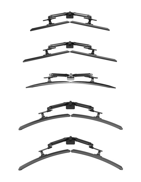 Neomounts Ds65S-950Bl2 Uchwyt / Stojak Do Monitorów 86,4 Cm (34") Biurko Czarny