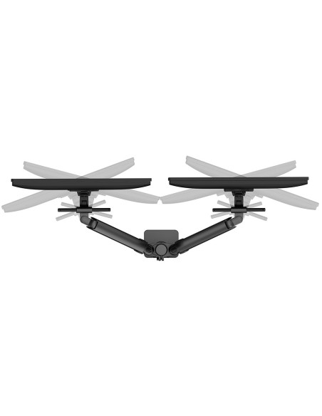 Neomounts Ds65S-950Bl2 Uchwyt / Stojak Do Monitorów 86,4 Cm (34") Biurko Czarny