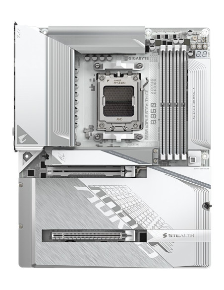Płyta Główna Gigabyte B850 Aorus Stealth Ice (B850, Am5, Atx, Ddr5)