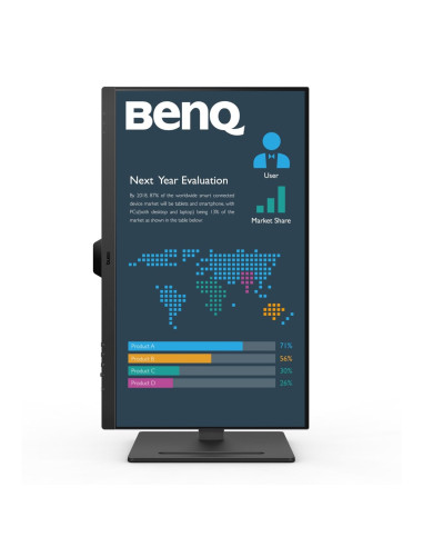 Benq Bl2790Qt Monitor Komputerowy 68,6 Cm (27") 2560 X 1440 Px Quad Hd Led Czarny
