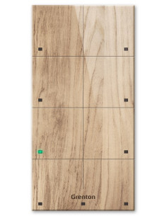 Panel Dotykowy Grenton / 8 Pól Dotykowych / Tf-Bus / Jasny Drewniany Front