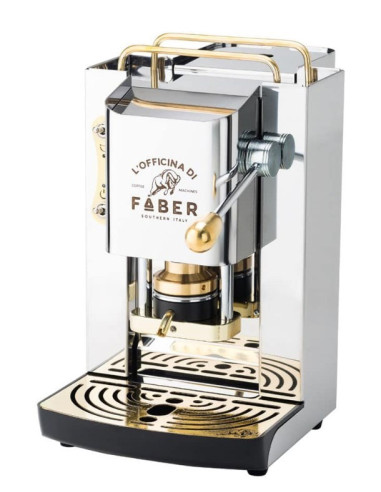 Ekspres Do Kawy Faber Pro Deluxe Ze Stali Nierdzewnej I Mosiądzu Ese Pad