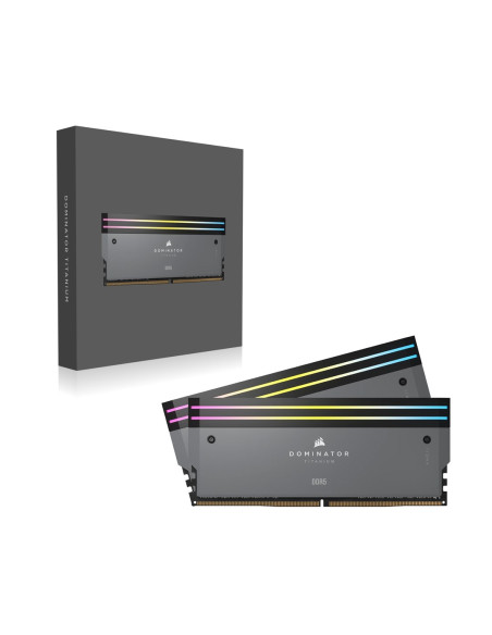 Corsair 64Gb (2X32Gb) 6000Mhz Cl30 Dominator Titanium Amd Expo Rgb
