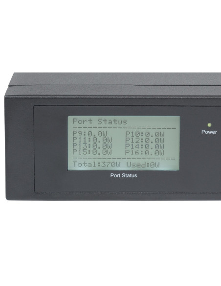 Intellinet 561259 Łącza Sieciowe Nie Zarządzany Gigabit Ethernet (10/100/1000) Obsługa Poe Czarny