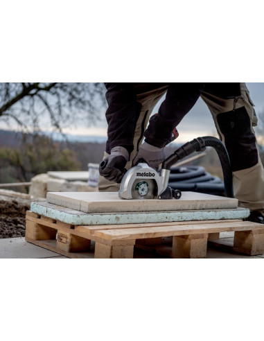 Metabo Wvb 18 Ltx Bl 15-125 Szlifierka Kątowa 12,5 Cm 10000 Rpm 2 Kg