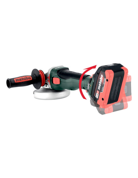 Metabo Wvb 18 Ltx Bl 15-125 Szlifierka Kątowa 12,5 Cm 10000 Rpm 2 Kg