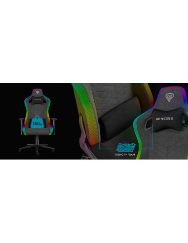 Genesis Nfg-2246 Fotel Do Gry - Fotel Dla Gracza - Obite Siedzisko