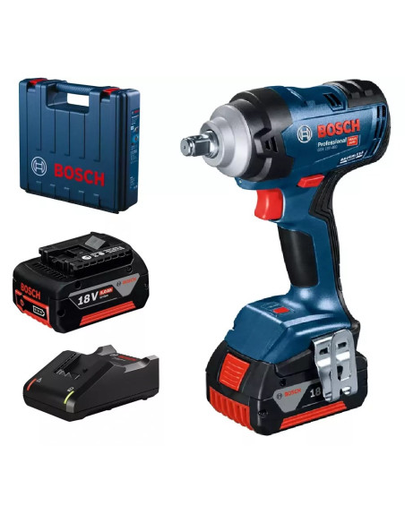 Bosch.klucz Ud.1/2" Gds 18V-400 2X5,0Ah 400Nm Walizka
