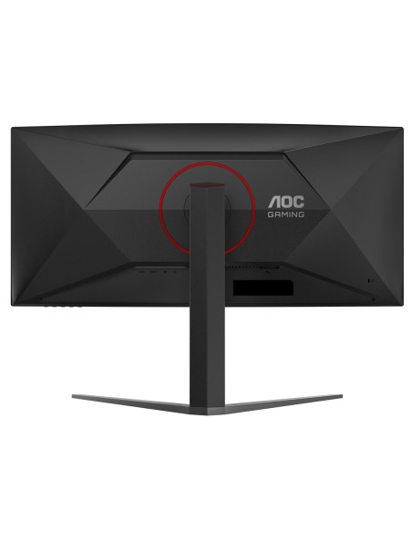 Monitor Aoc Cu34G4 34" Szybkie Va Uwqhd 21:9 180 Hz 1 Ms 3440 X 1440 Pikseli 300 Cd/M2 Ilość Portów Hdmi: 2 Czarny