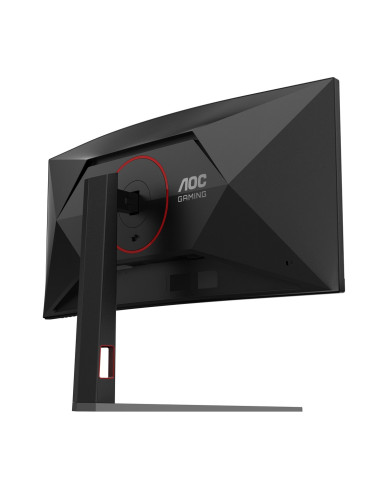Monitor Aoc Cu34G4 34" Szybkie Va Uwqhd 21:9 180 Hz 1 Ms 3440 X 1440 Pikseli 300 Cd/M2 Ilość Portów Hdmi: 2 Czarny