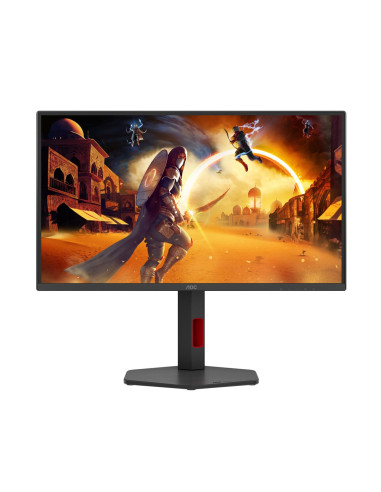 Monitor Aoc Q25G4Sr, 24,5 Cali, Ips, Złącze Qhd, 16:9, 300 Hz, 1 Ms, 2560 X 1440 Pikseli, 400 Cd/M2, Ilość Portów Hdmi: 2, Czarn