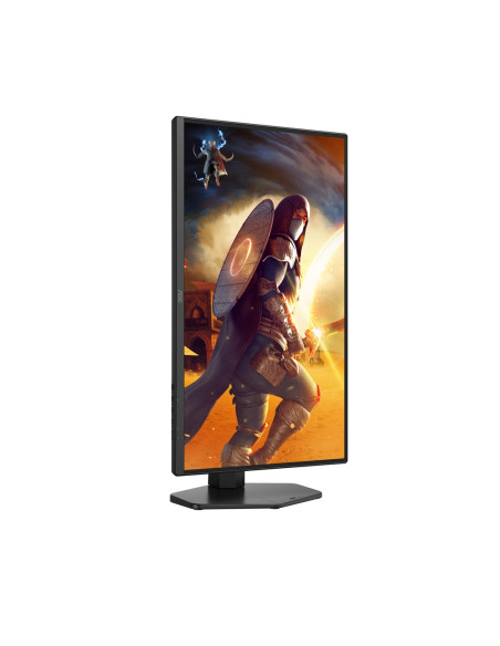 Monitor Aoc Q25G4Sr, 24,5 Cali, Ips, Złącze Qhd, 16:9, 300 Hz, 1 Ms, 2560 X 1440 Pikseli, 400 Cd/M2, Ilość Portów Hdmi: 2, Czarn