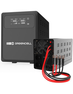 Ups Zasilacz Awaryjny Greencell Powercore 2000Va 1200W Avr 24Vdc Lcd