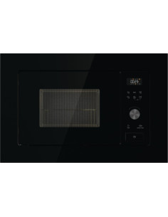 Czarna Mikrofalówka Gorenje Bm201Ag1Bg, Z Grillem, Wbudowana, 20 L, 800 W