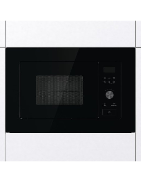 Czarna Mikrofalówka Gorenje Bm201Ag1Bg, Z Grillem, Wbudowana, 20 L, 800 W
