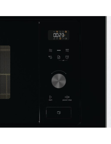 Czarna Mikrofalówka Gorenje Bm201Ag1Bg, Z Grillem, Wbudowana, 20 L, 800 W