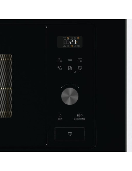 Czarna Mikrofalówka Gorenje Bm201Ag1Bg, Z Grillem, Wbudowana, 20 L, 800 W