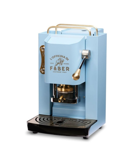 Ekspres Do Kawy Faber Pro Deluxe Torquoise & Brass Ese Pad