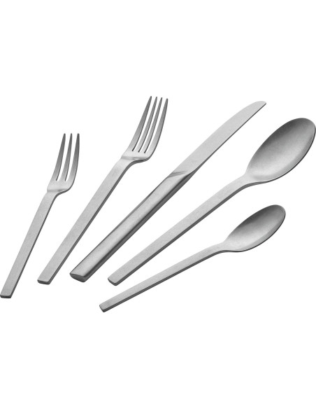 Zwilling Minimale 68-Częściowy Zestaw Sztućców Matowych - Srebrny