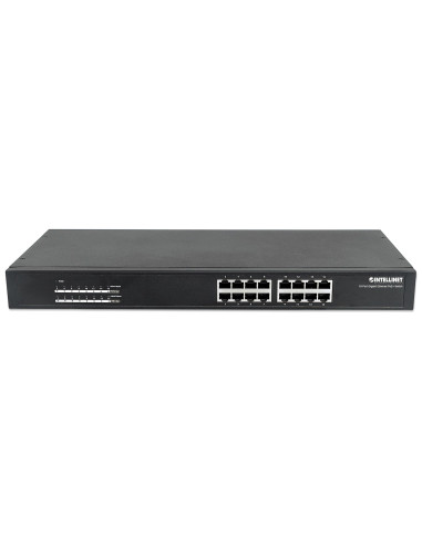 Switch Gigabit 16X 1000Mbps Rj45 Poe/Poe+ 220W Rack 19