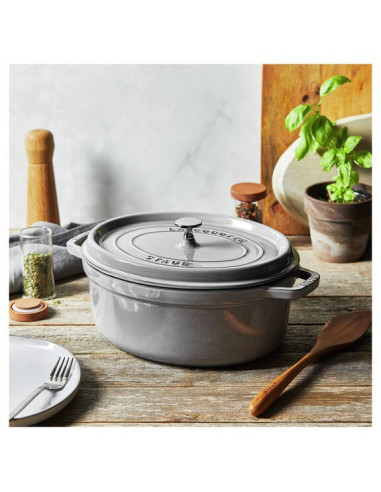 Zwilling Staub La Cocotte 5,5 L Owalny Żeliwo Naczynie Do Pieczenia