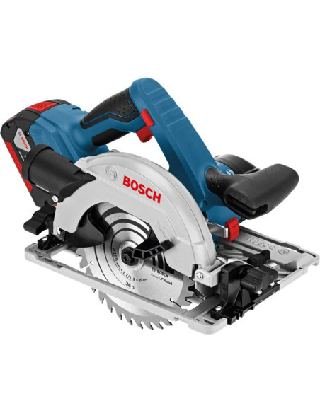 Bosch Gks 18V-57 G Professional 16,5 Cm Czarny, Niebieski, Szary, Czerwony 3400 Rpm