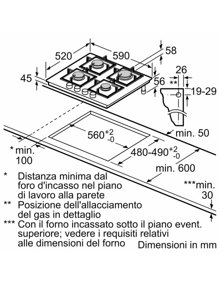 Płyta Gazowa Bosch Pnp6B6K40