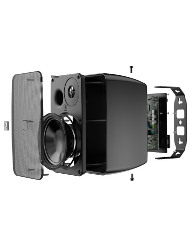 Audac Ares5A 2-Drożny Czarny Przewodowa 40 W