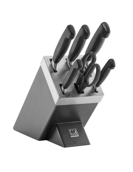 Zestaw Noży Samoostrzących Zwilling Four Star 35145-007-0 7 Elementów Czarny