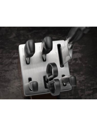 Zestaw Noży Samoostrzących Zwilling Four Star 35145-007-0 7 Elementów Czarny
