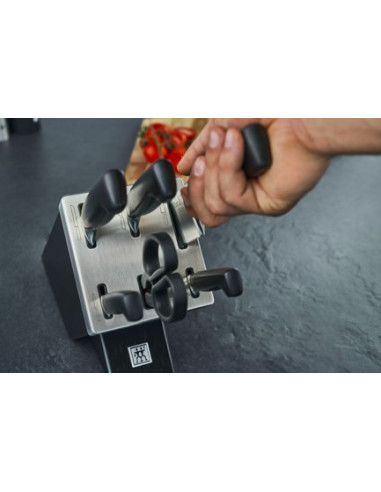 Zestaw Noży Samoostrzących Zwilling Four Star 35145-007-0 7 Elementów Czarny